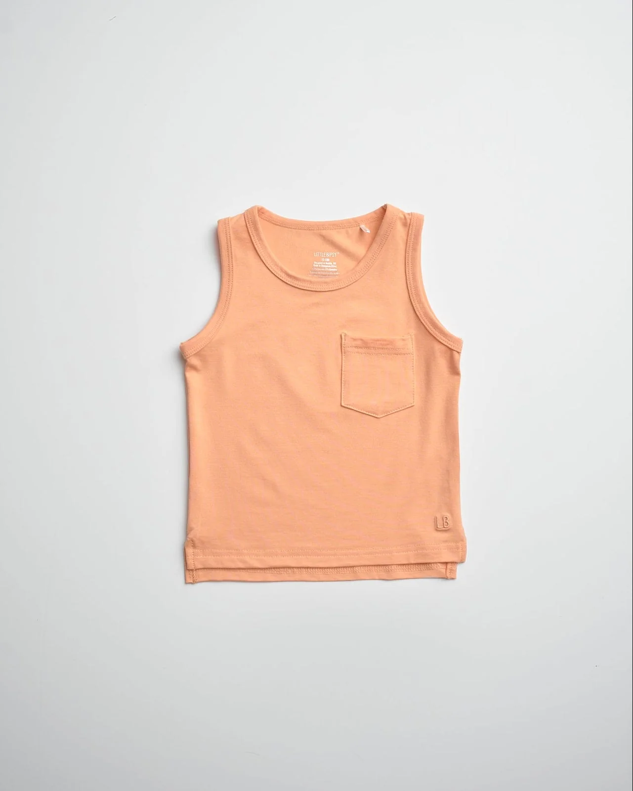 Bamboo Pocket Tank - Melon - Image 2