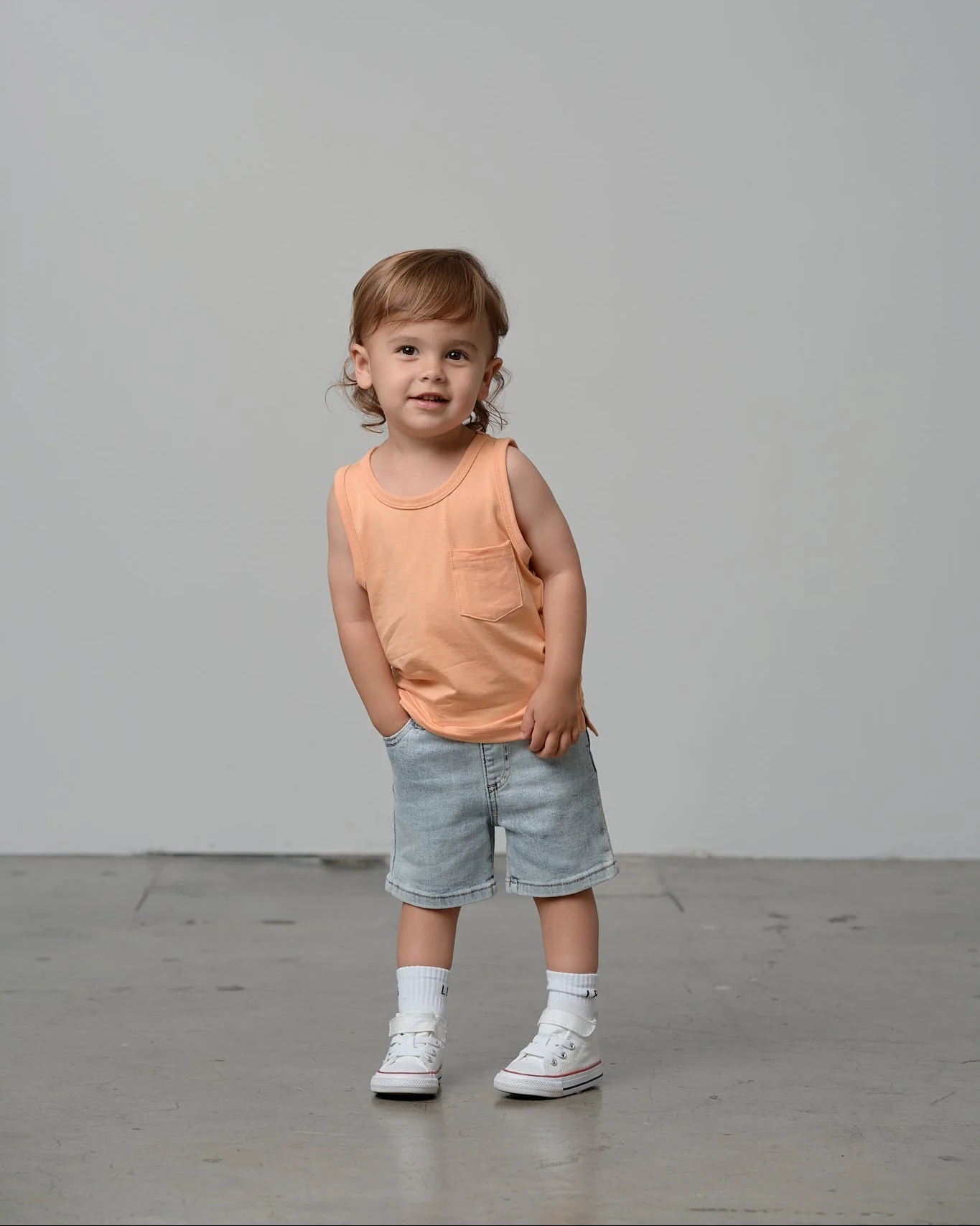 Bamboo Pocket Tank - Melon - Image 5