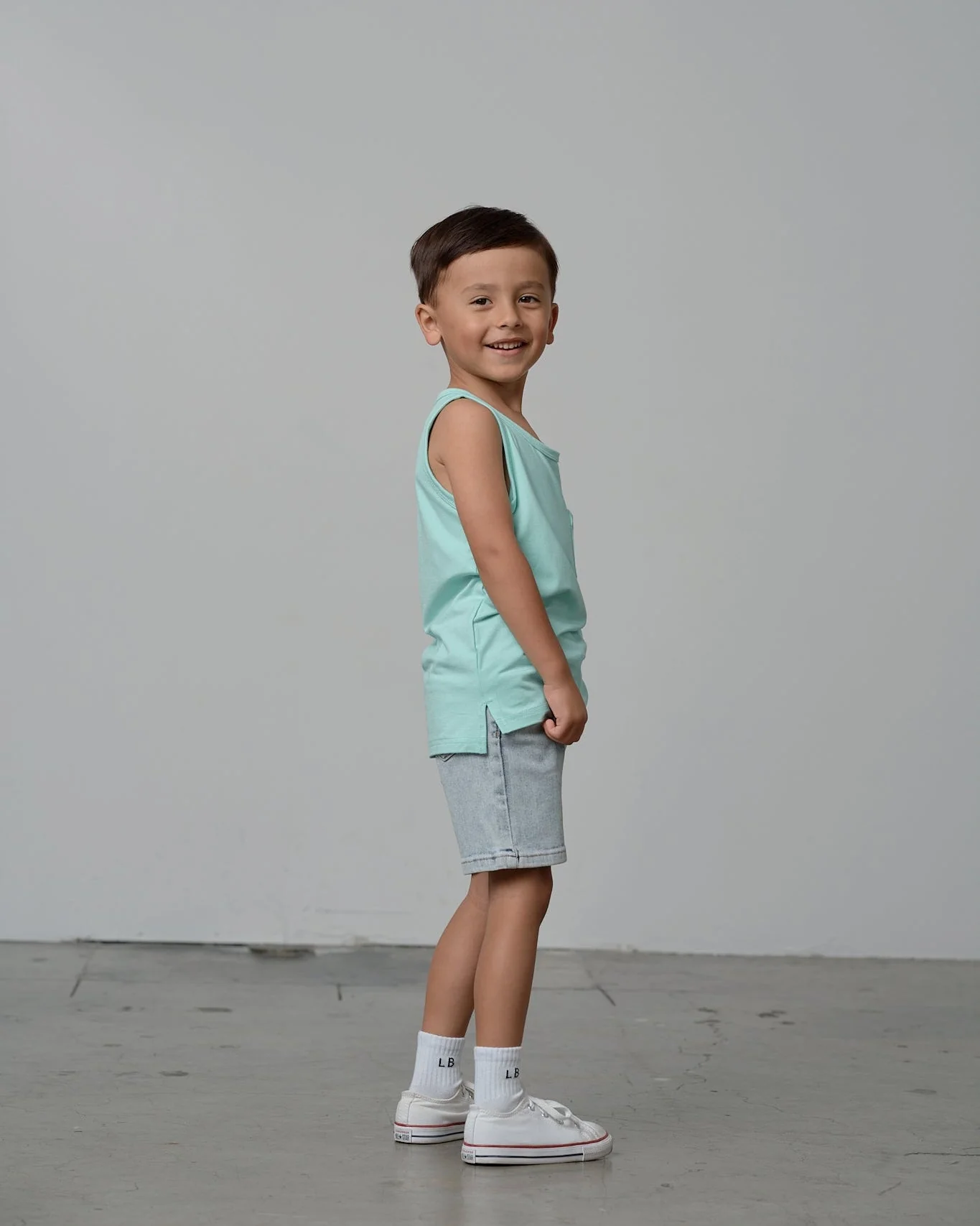 Bamboo Pocket Tank - Mint - Image 4