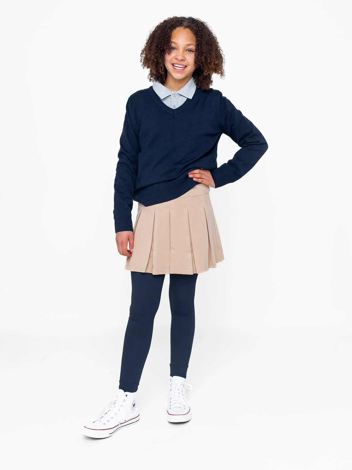 Basic Skort - Camel - Image 2