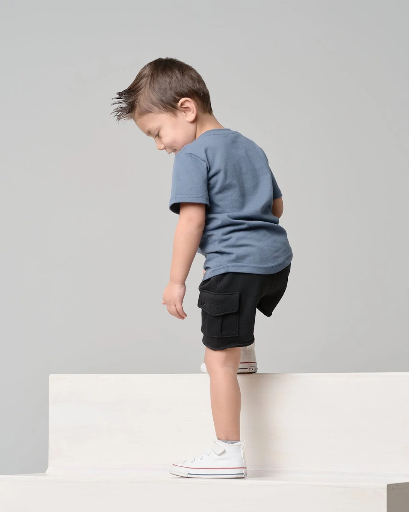 Cargo Short - Black - Image 3