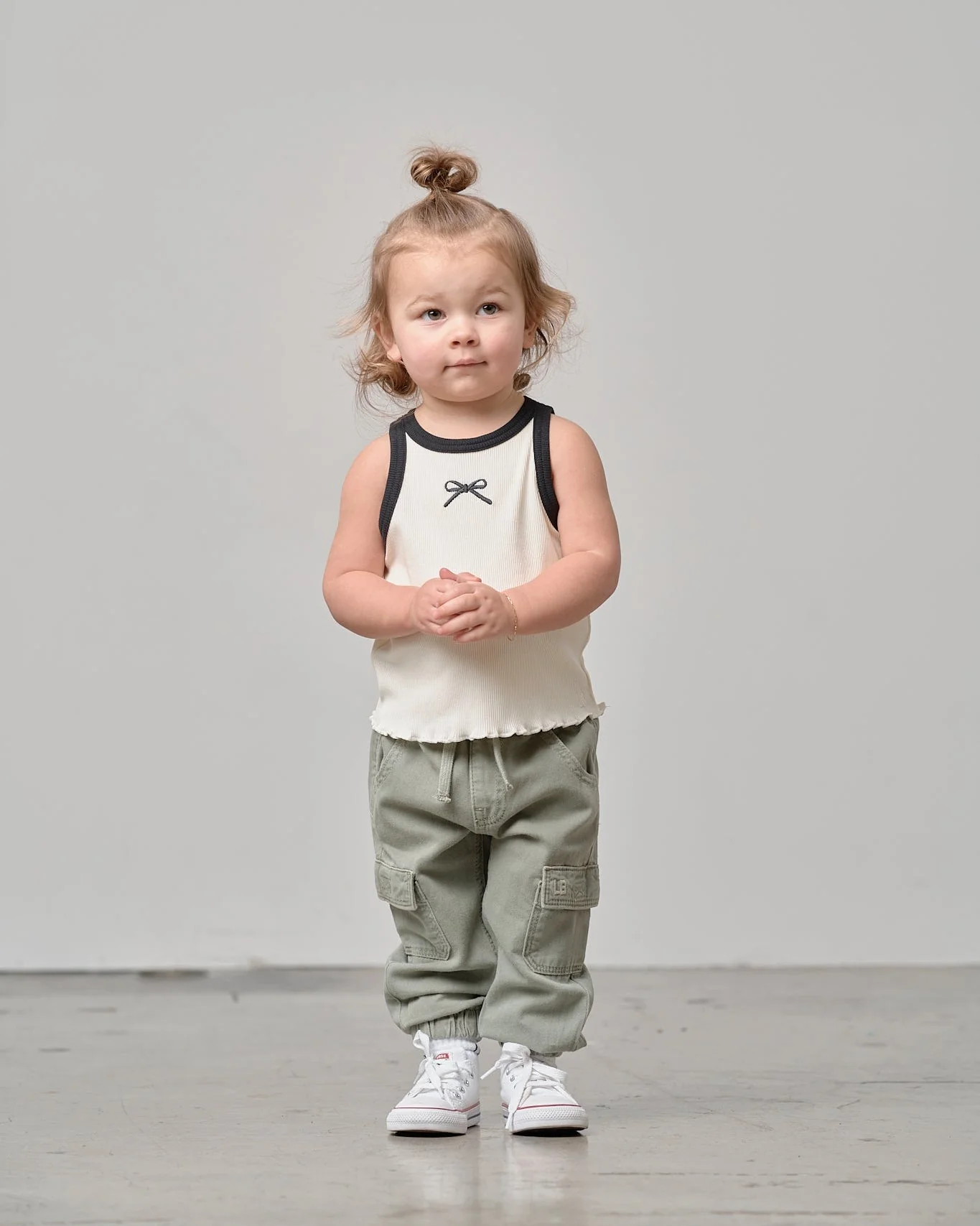 Cotton Twill Cargo Jogger - Agave - Image 6