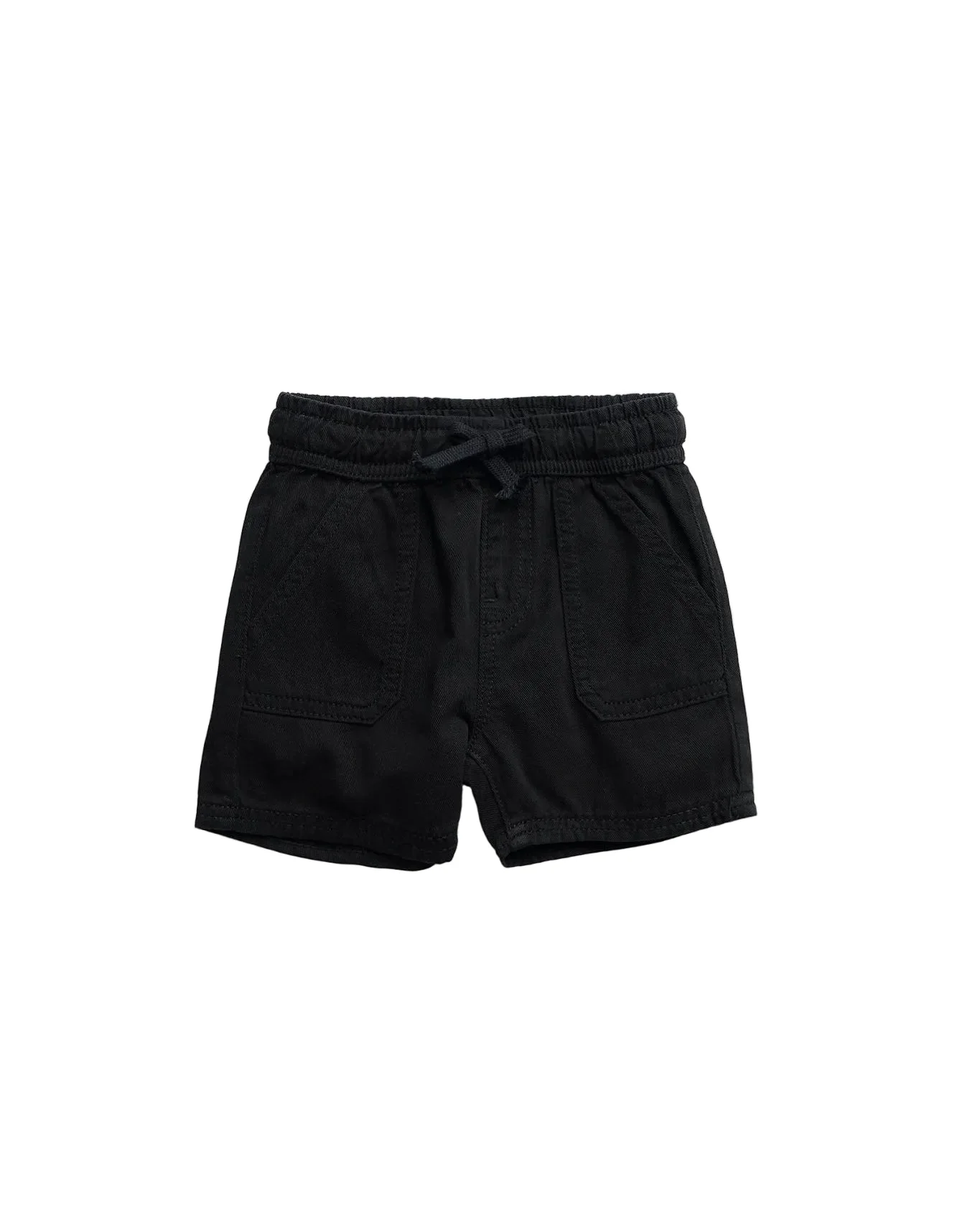 Cotton Twill Short - Black - Image 13