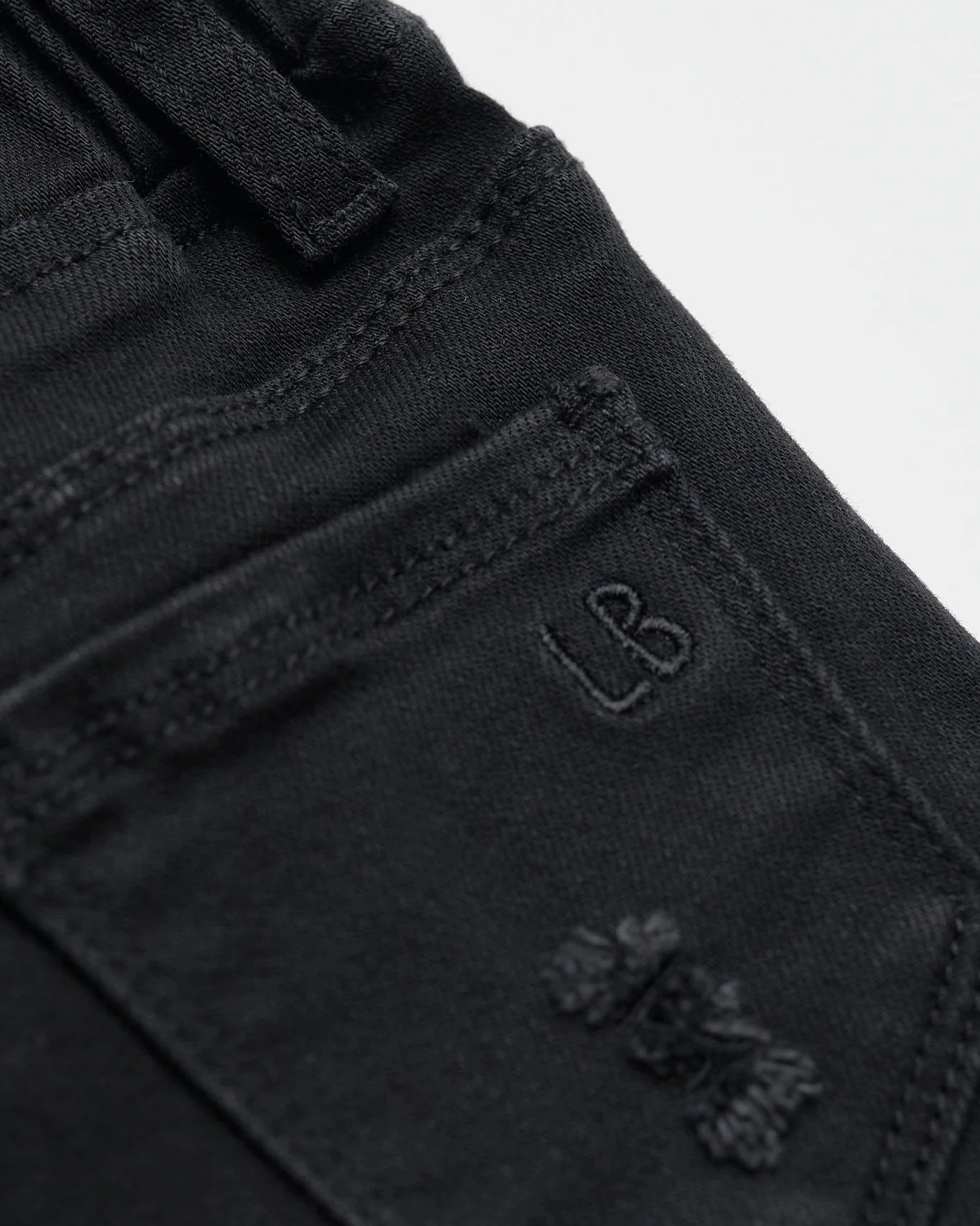 Denim Shorties - Black Wash - Image 12