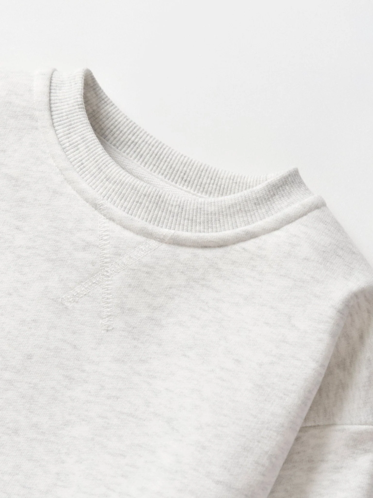 Elevated Crewneck - Light Heather Grey - Image 8