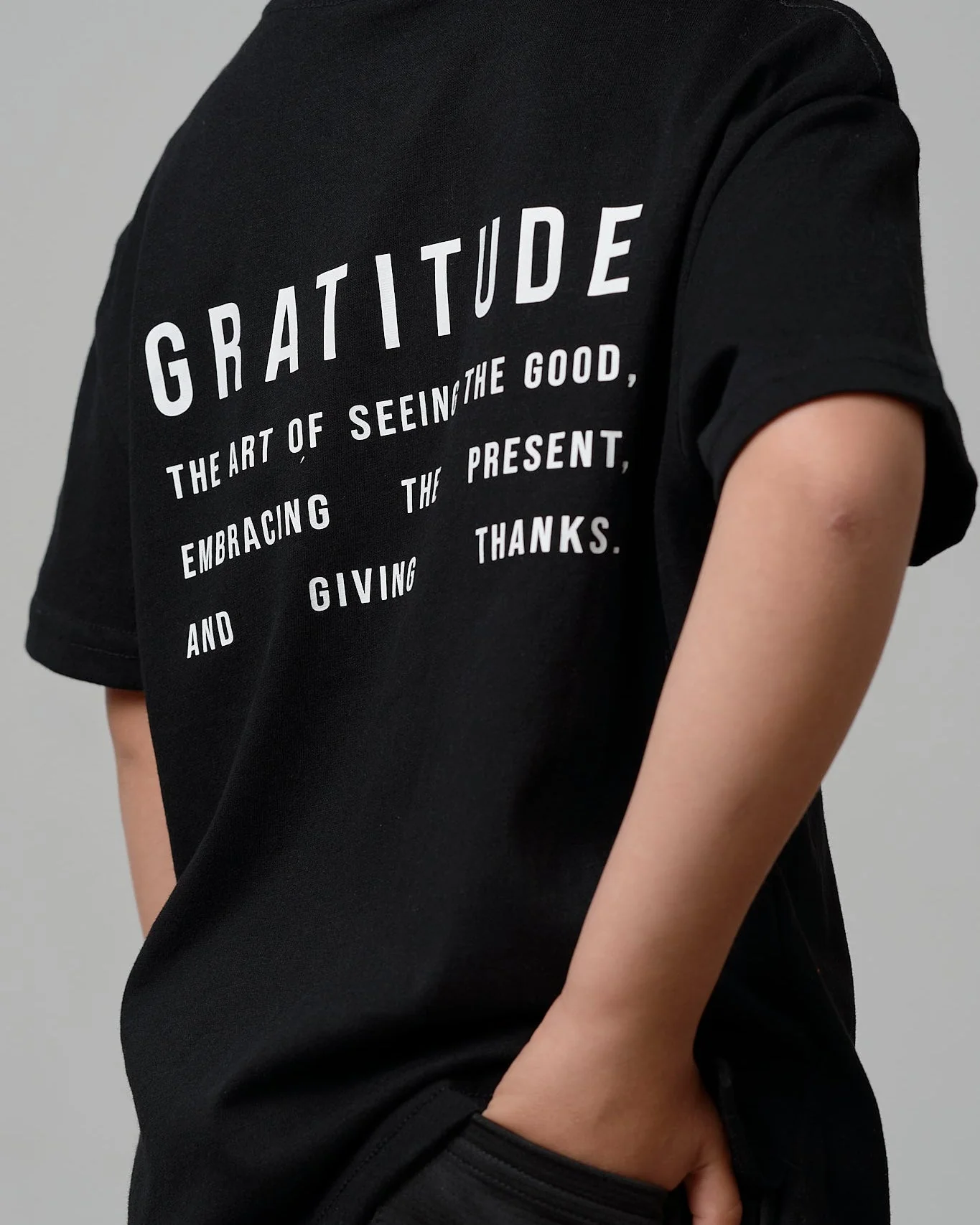 Gratitude Elevated Boxy Tee - Image 10