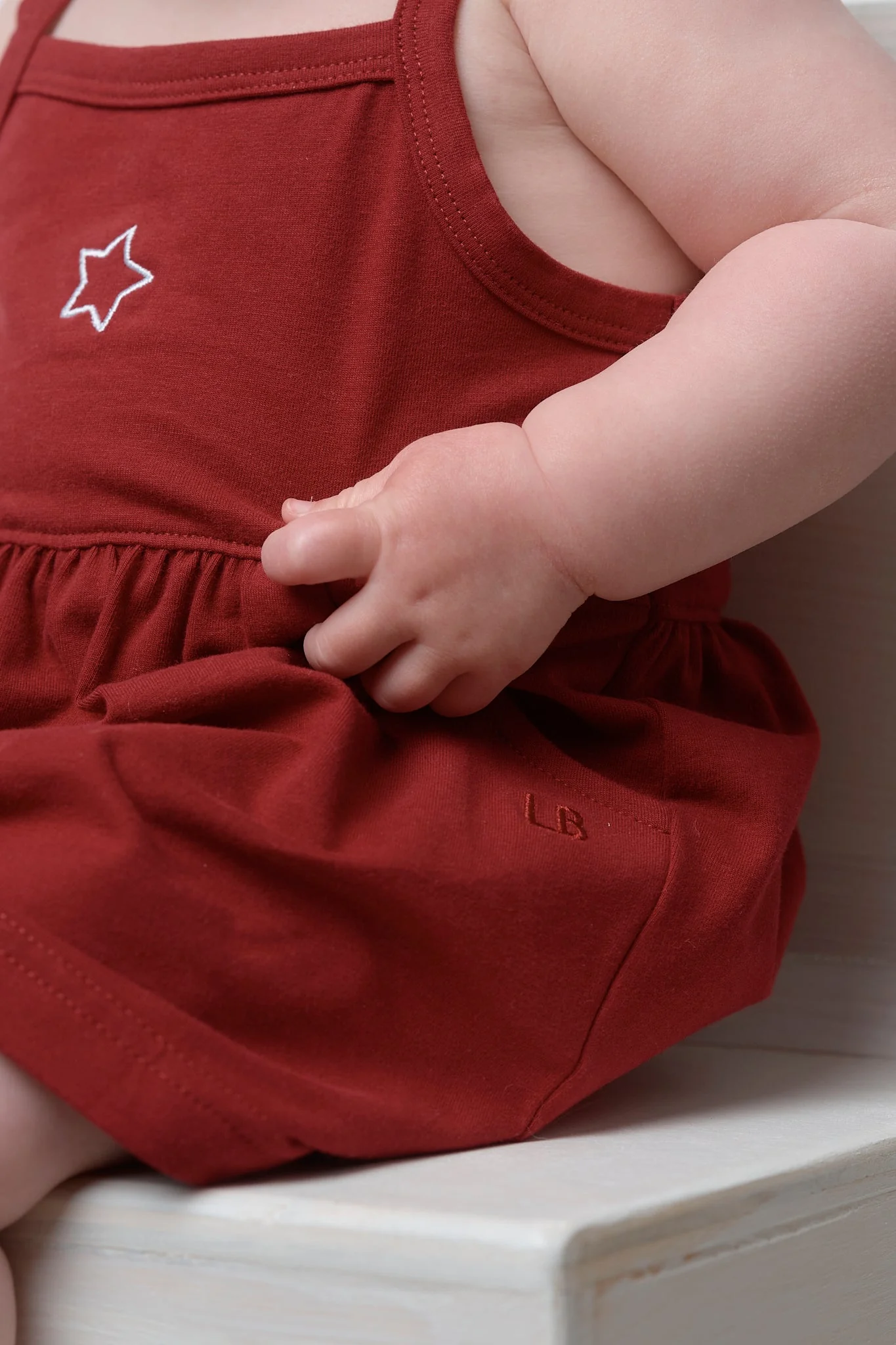 Jersey Tank Dress - Red - Image 8