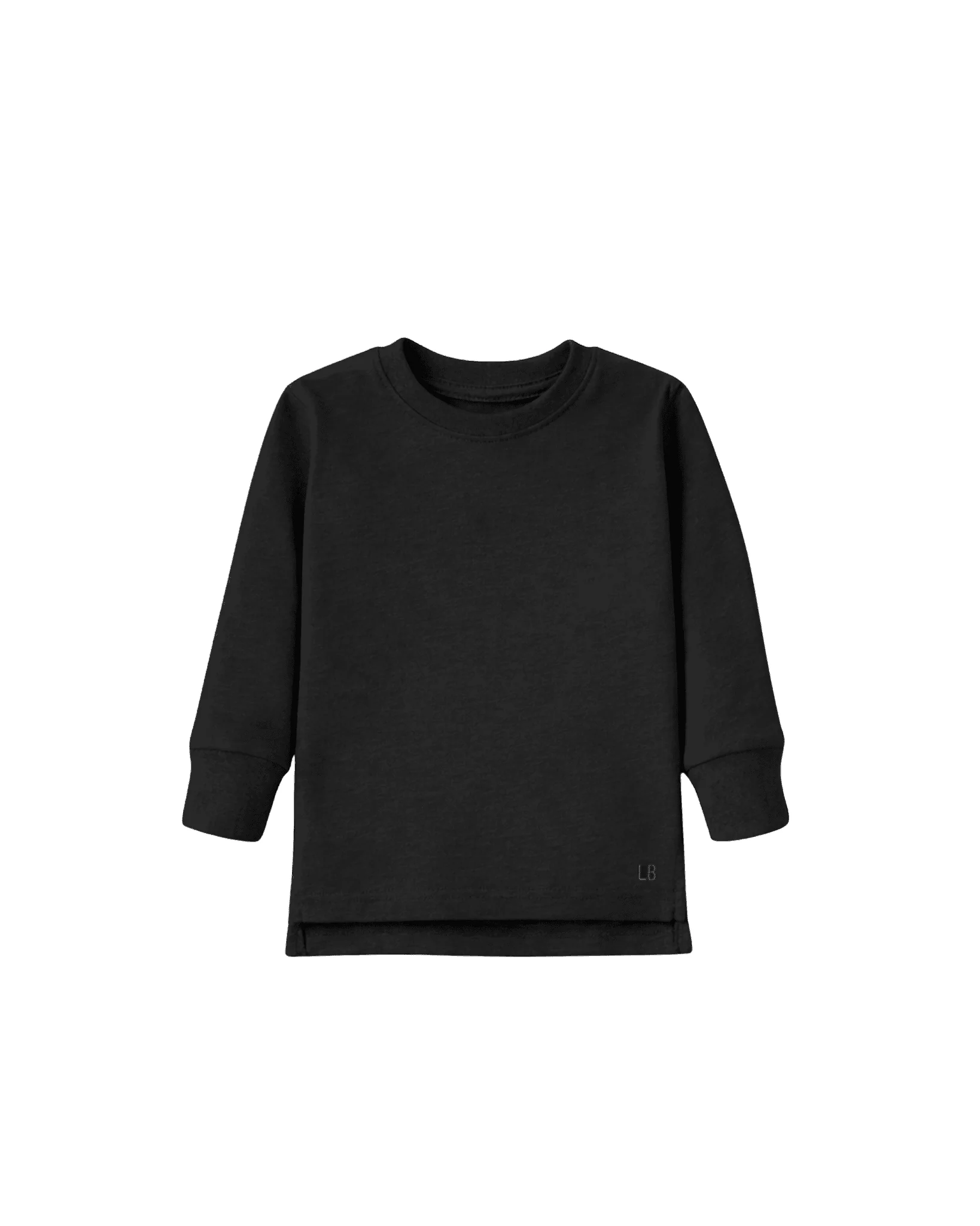 Long Sleeve Elevated Tee - Black - Image 2