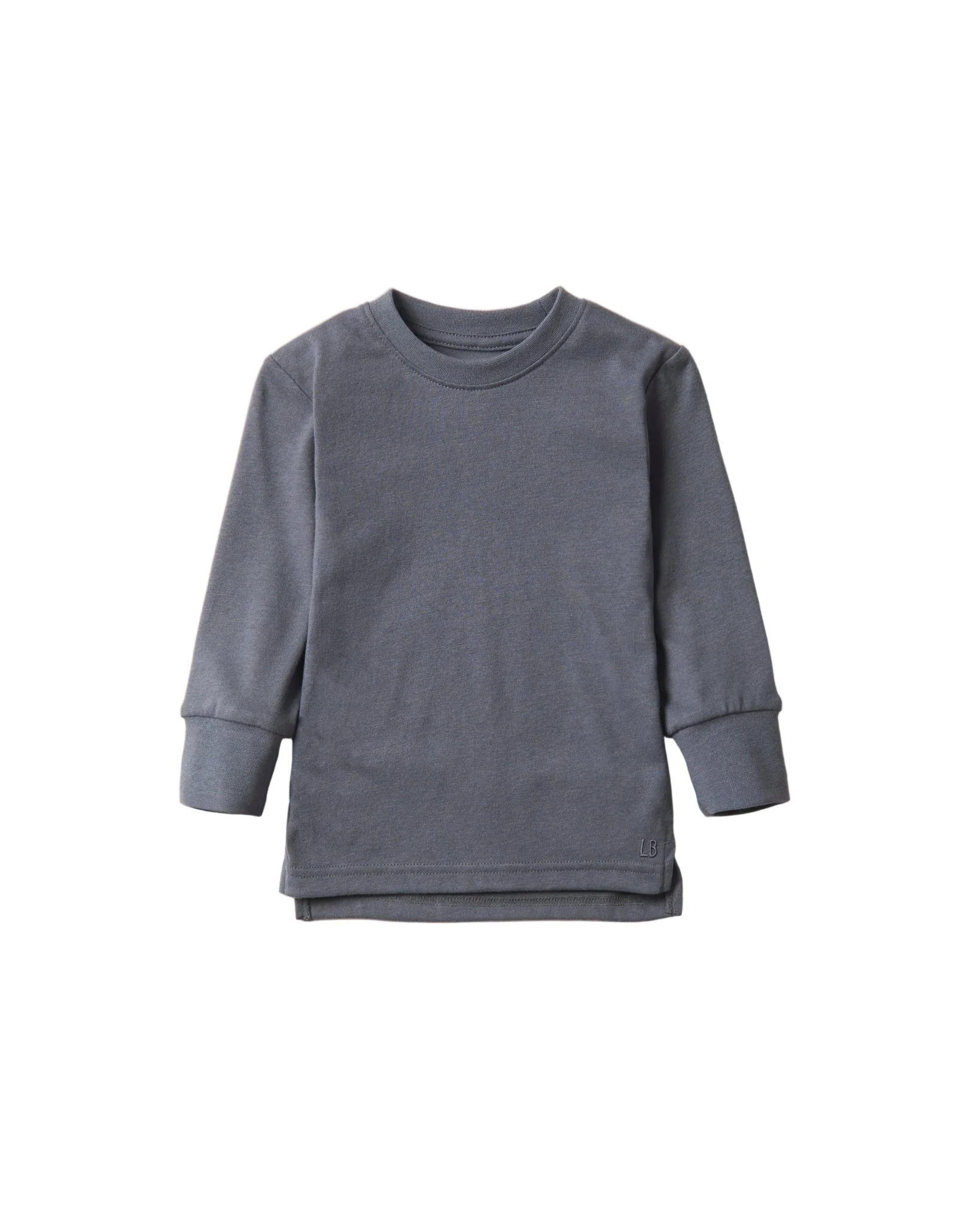 Long Sleeve Elevated Tee - Smoke - Image 2