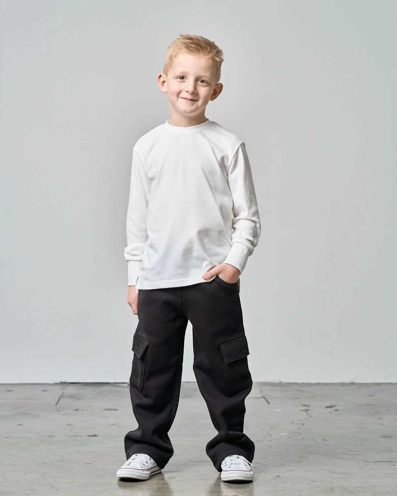 Long Sleeve Elevated Tee - White - Image 4