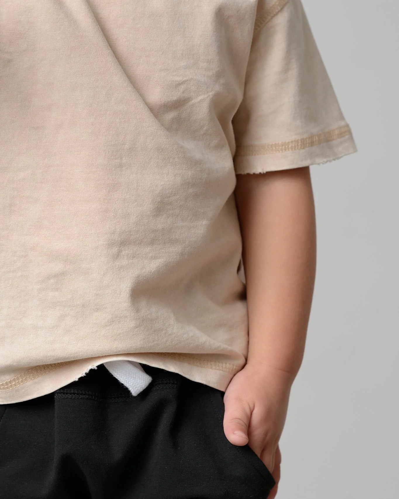 Mineral Wash Tee - Cream - Image 7