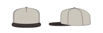 Play More Snapback Hat - Cream
