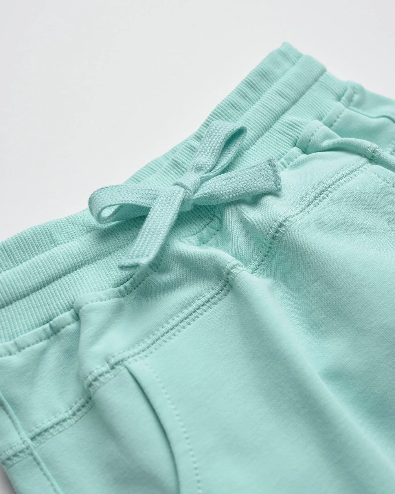 Raw Edge Harem Short - Mint - Image 11