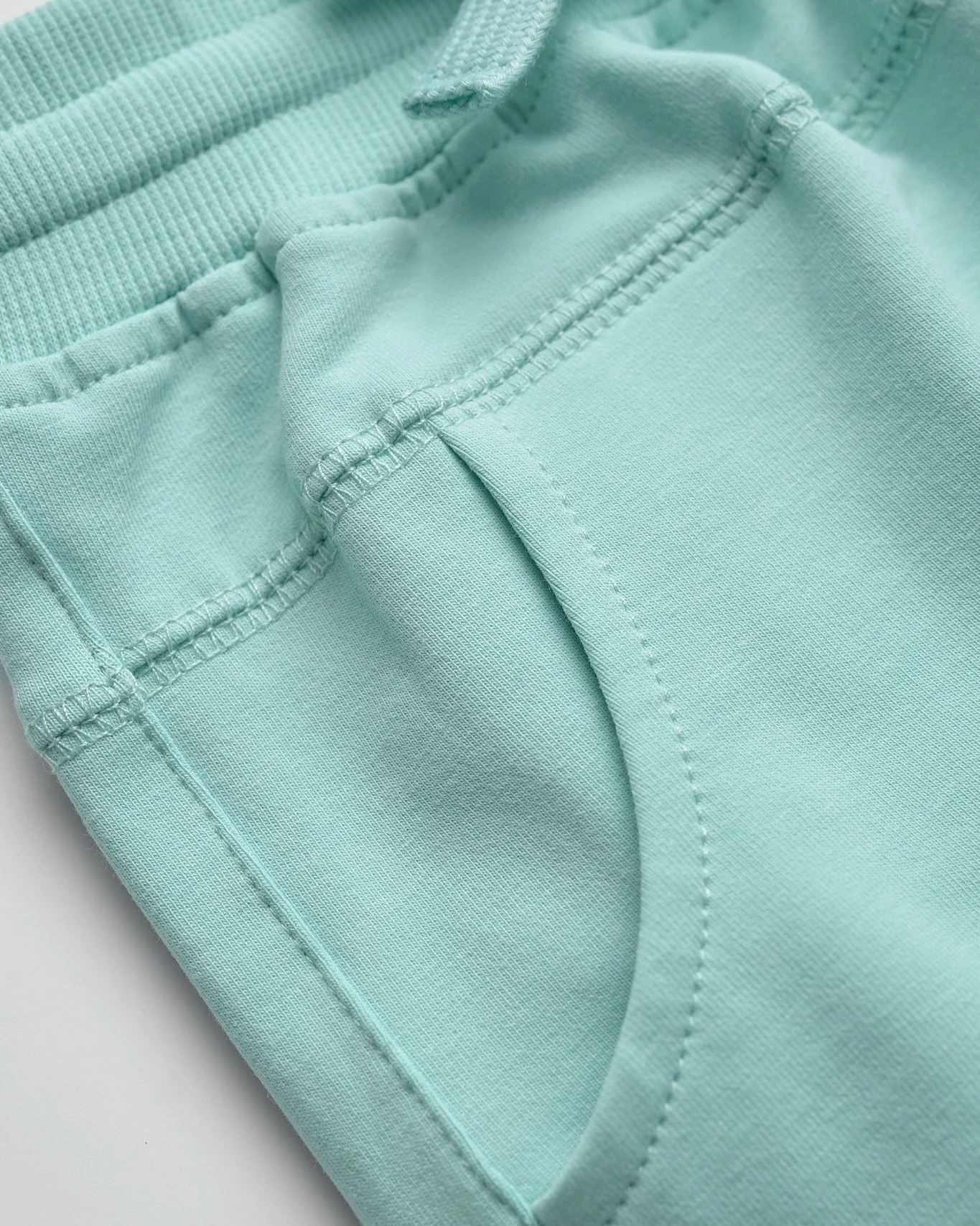 Raw Edge Harem Short - Mint - Image 9