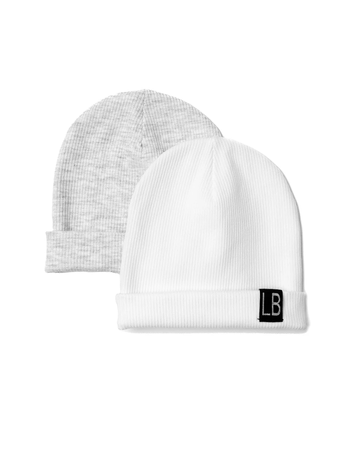 Ribbed Beanie - Grey - Image 6