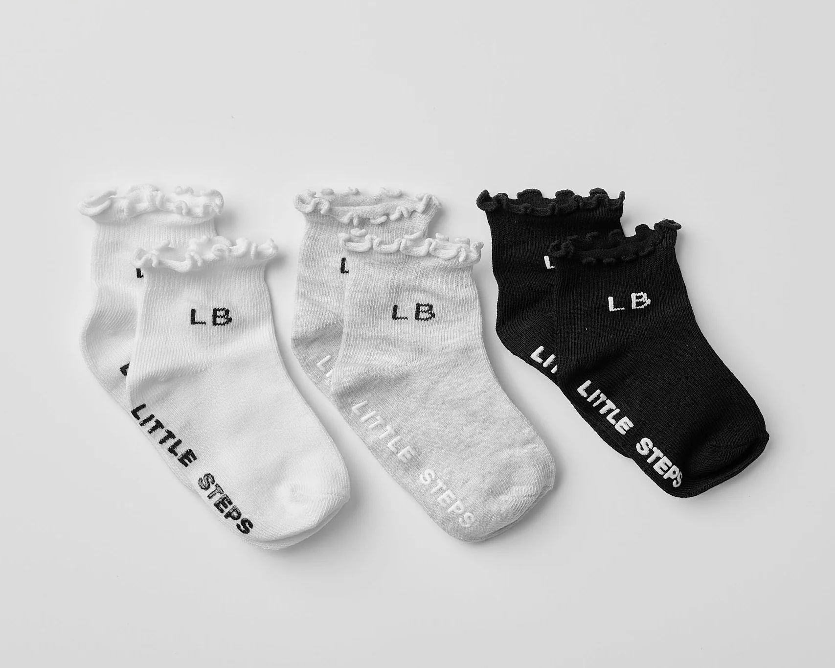 Ruffle Sock 3-Pack - Mix - Image 2