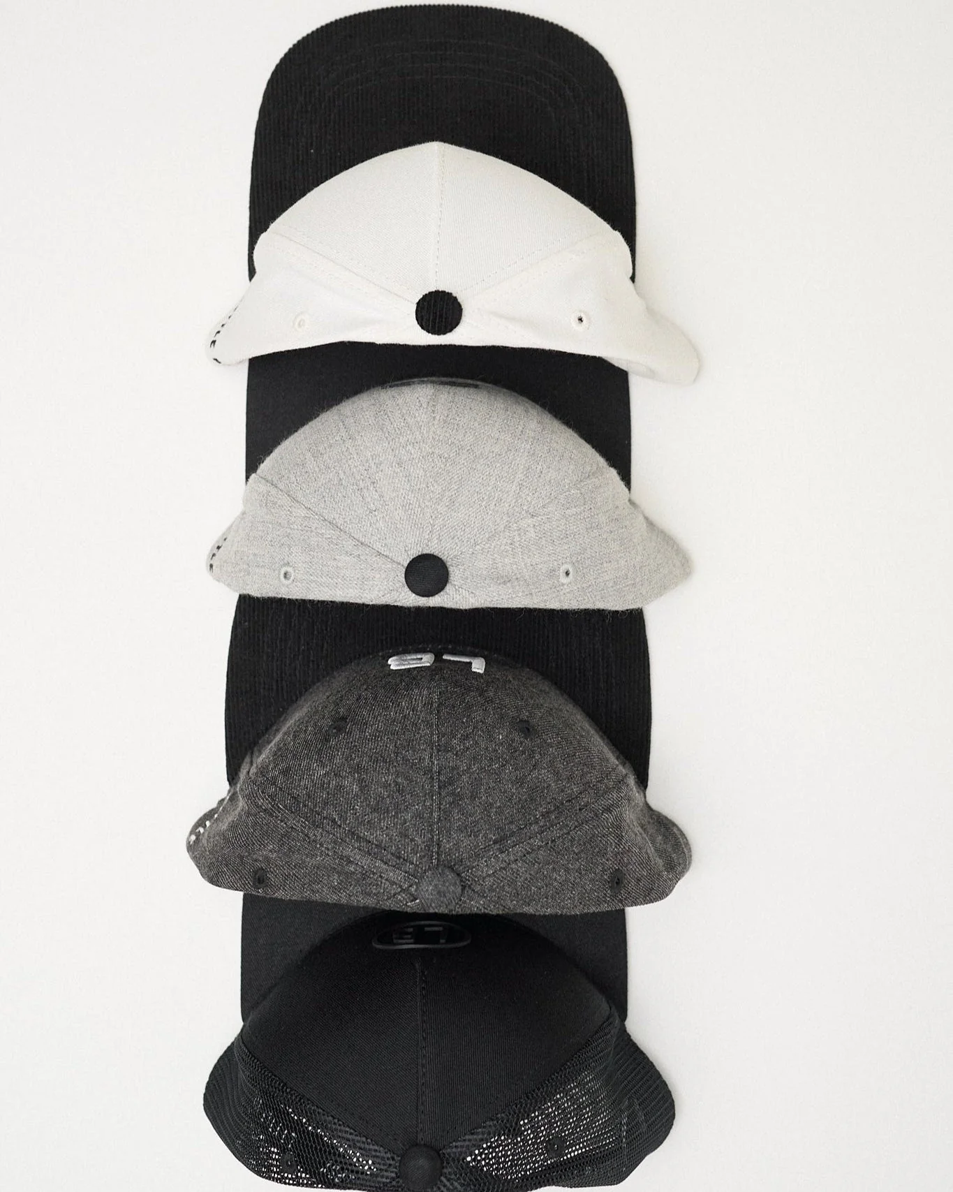 Snapback Hat - White - Image 10