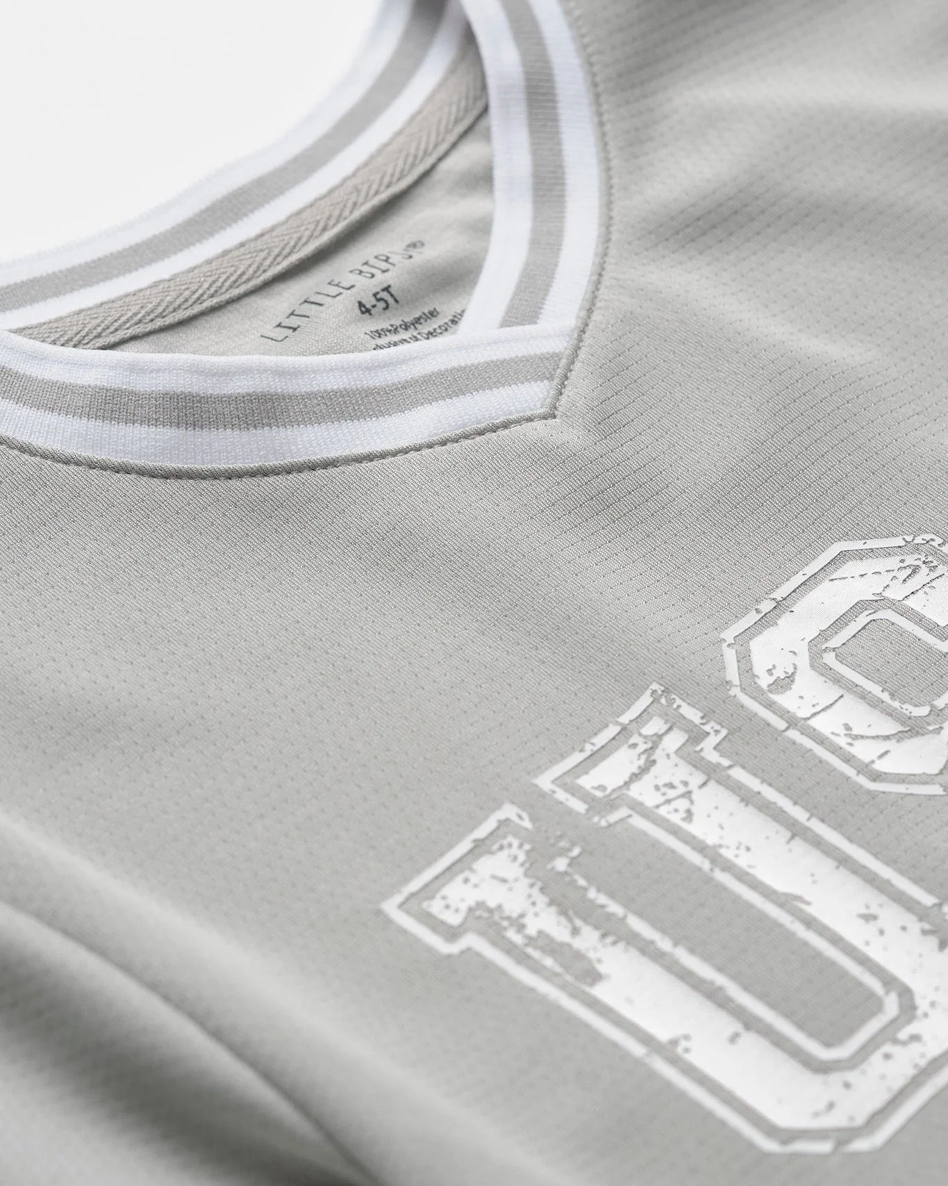 USA Varsity Mesh Tee - Grey - Image 10