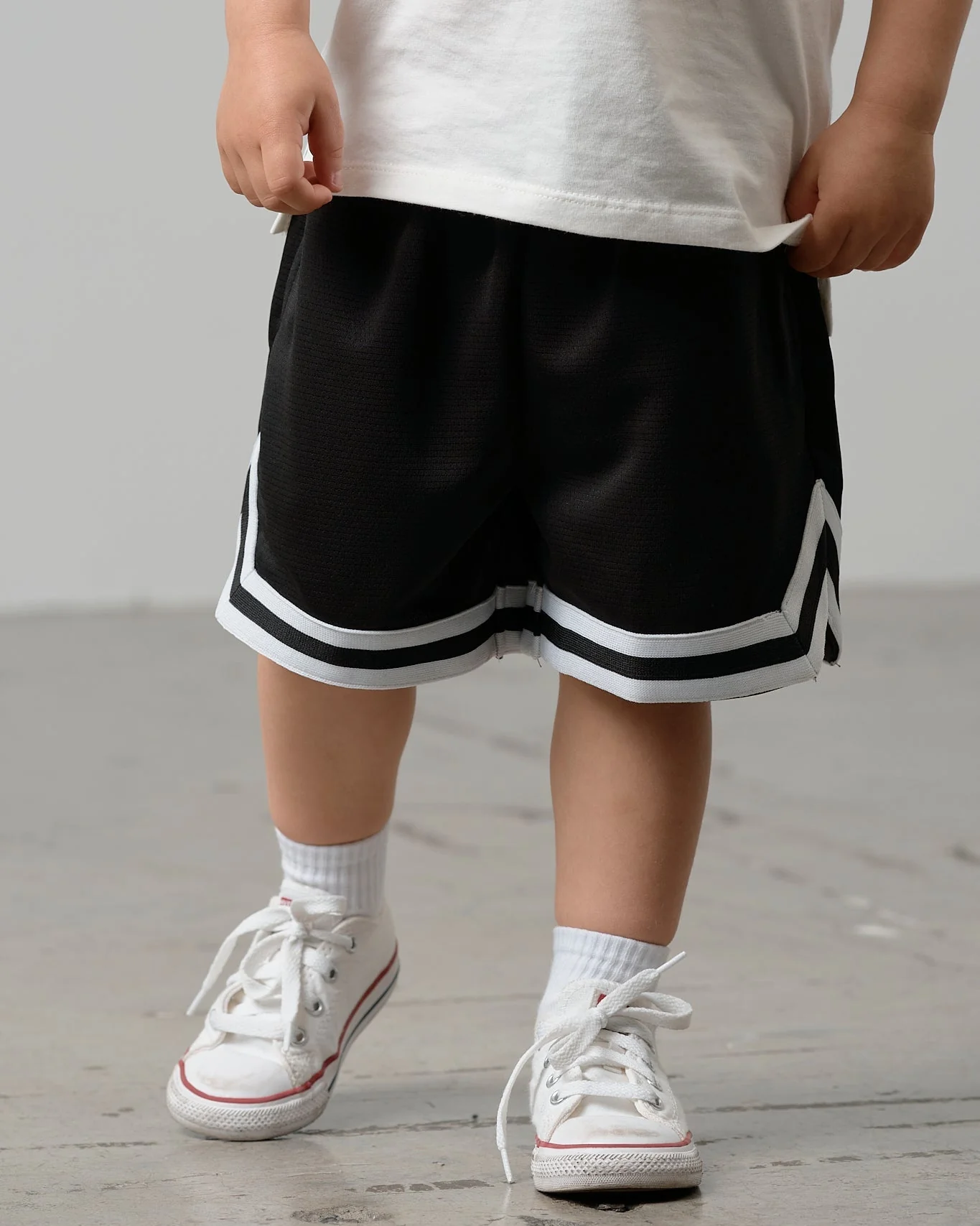 Varsity Mesh Short - Black