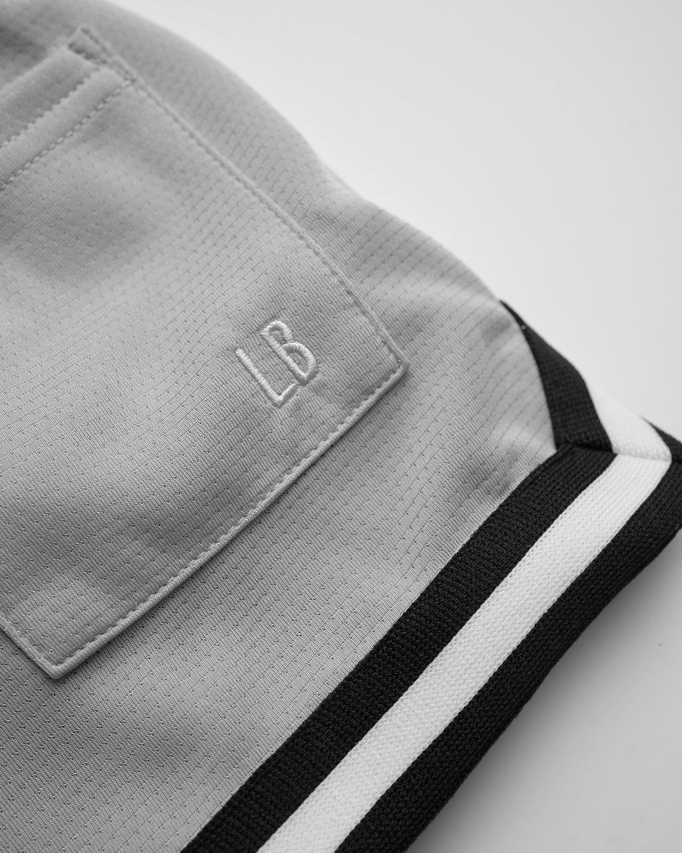 Varsity Mesh Short - Grey - Image 14